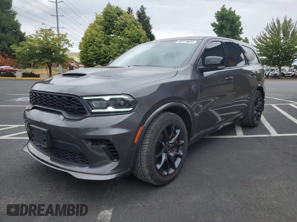2021 Dodge Durango SRT Hellcat with VIN 1C4SDJH95MC682240, listed as a Copart auction lot 68318644 with 53,995 mi miles and Salvage Title. Bid and sale history available at DreamBid. Image 1.