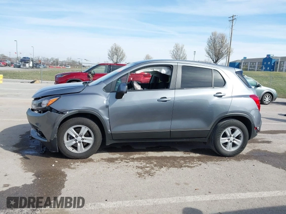 2020 Chevrolet Trax LS with VIN 3GNCJKSBXLL230292, listed as a IAAI auction lot 41852444 with 109,971 mi miles and . Bid and sale history available at carsss.com. Image 15.
