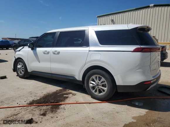 2024 Kia Carnival LX with VIN KNDNB4H30R6389884, listed as a Copart auction lot 72525184 with 21,285 mi miles and Salvage Title. Bid and sale history available at carsss.com. Image 2.