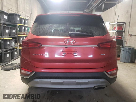 2020 Hyundai Santa Fe SE with VIN 5NMS2CAD5LH191893, listed as a Copart auction lot 41369023 with 14,341 mi miles and . Bid and sale history available at DreamBid. Image 6.