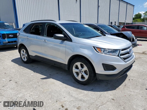 2018 Ford Edge SE with VIN 2FMPK4G93JBC15422, listed as a Copart auction lot 58039145 with 115,999 mi miles and Salvage title. Bid and sale history available at DreamBid. Image 4.