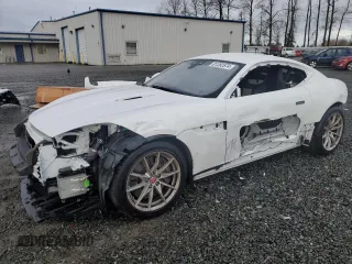 2020 Jaguar F-Type P300 with VIN SAJDD1GX4LCK67256, listed as a Copart auction lot 81282574 with 25,809 mi miles and Salvage Title. Bid and sale history available at DreamBid. Image 1.