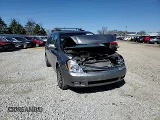 2011 Kia Sedona EX with VIN KNDMH4C79B6398495, listed as a Copart auction lot 47064174 with 169,328 mi miles and Salvage Title. Bid and sale history available at carsss.com. Image 12.