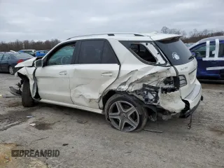 2017 Mercedes-Benz GLE 350 with VIN 4JGDA5HB7HA965487, listed as a Copart auction lot 51161165 with 79,540 mi miles and Salvage title. Bid and sale history available at DreamBid. Image 2.