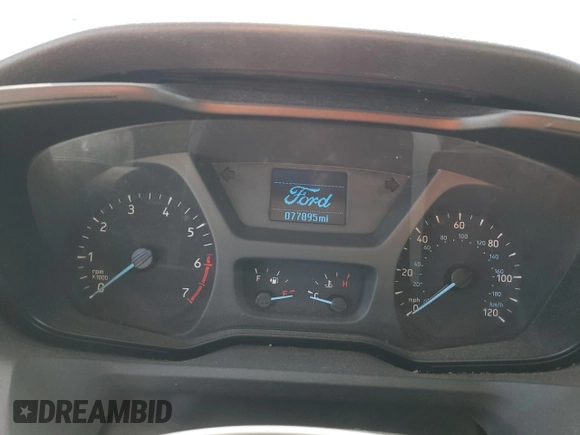 2015 Ford Transit with VIN 1FTNE2CG1FKA40998, listed as a Copart auction lot 60338605 with 77,895 mi miles and Salvage title. Bid and sale history available at DreamBid. Image 9.