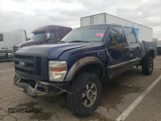 2008 Ford F-350 XL z VIN 1FTWW315X8EA98344, wystawiony jako Copart lot #42523635 z przebiegiem 74 639 mil mil oraz Czysty tytuł • Clean title. Historia ofert i sprzedaży dostępna na DreamBid. Obrazek 1.