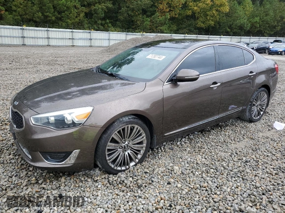 2014 Kia Cadenza Limited with VIN KNALN4D7XE5149343, listed as a Copart auction lot 71282744 with 168,851 mi miles and Salvage Title. Bid and sale history available at carsss.com. Image 1.