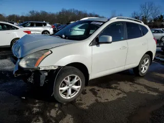 2009 Nissan Rogue SL with VIN JN8AS58V29W449996, listed as a Copart auction lot 46232125 with 126,104 mi miles and Salvage Title. Bid and sale history available at carsss.com. Image 1.
