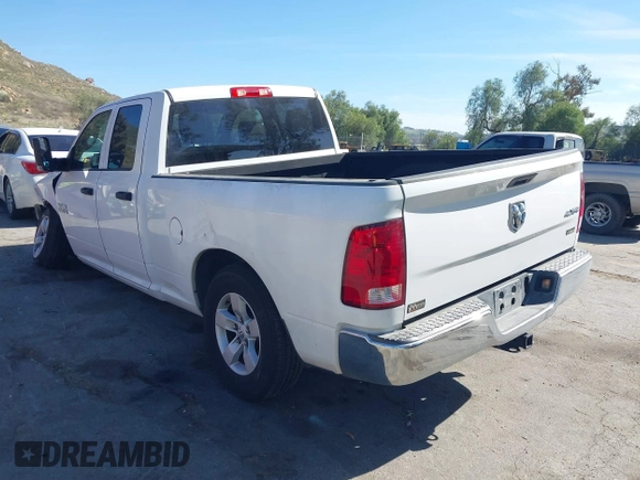 2017 Ram 1500 Express with VIN 1C6RR7FG4HS734836, listed as a IAAI auction lot 41697547 with 117,302 mi miles. Bid and sale history available at carsss.com. Image 3.