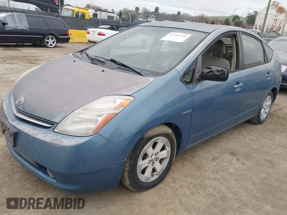 2006 Toyota Prius with VIN JTDKB20U567079117, listed as a IAAI auction lot 41703338 with Not Provided miles. Bid and sale history available at carsss.com. Image 2.
