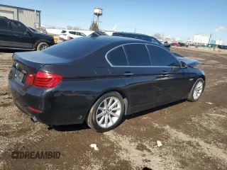2014 BMW 5 Series 535i xDrive with VIN WBA5B3C54ED538450, listed as a Copart auction lot 48173485 with 74,056 mi miles and Salvage Title. Bid and sale history available at carsss.com. Image 3.