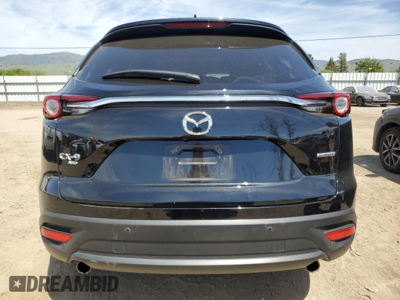 2022 Mazda CX-9 Touring Plus with VIN JM3TCBAY6N0613050, listed as a Copart auction lot 54103465 with 44,349 mi miles and Salvage title. Bid and sale history available at DreamBid. Image 6.