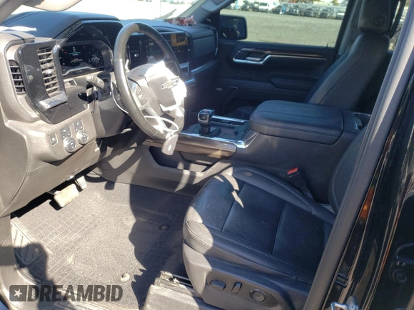 2023 Chevrolet Silverado 1500 RST with VIN 1GCUDEED0PZ300691, listed as a Copart auction lot 76771544 with 45,101 mi miles and Salvage Title. Bid and sale history available at DreamBid. Image 7.