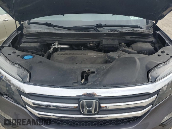 2017 Honda Pilot EX-L z VIN 5FNYF6H60HB100416, wystawiony jako Copart lot #53516145 z przebiegiem 139 030 mil mil oraz Szkoda całkowita • Salvage title. Historia ofert i sprzedaży dostępna na DreamBid. Obrazek 12.