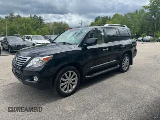2011 Lexus LX 570 z VIN JTJHY7AX5B4082980, wystawiony jako Copart lot #58658775 z przebiegiem 236 563 mil mil oraz Czysty tytuł • Clean title. Historia ofert i sprzedaży dostępna na DreamBid. Obrazek 2.