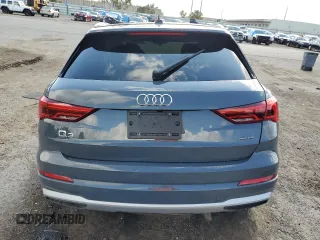 2021 Audi Q3 Premium with VIN WA1AUCF32M1136443, listed as a Copart auction lot 45884433 with 40,593 mi miles. Bid and sale history available at carsss.com. Image 6.