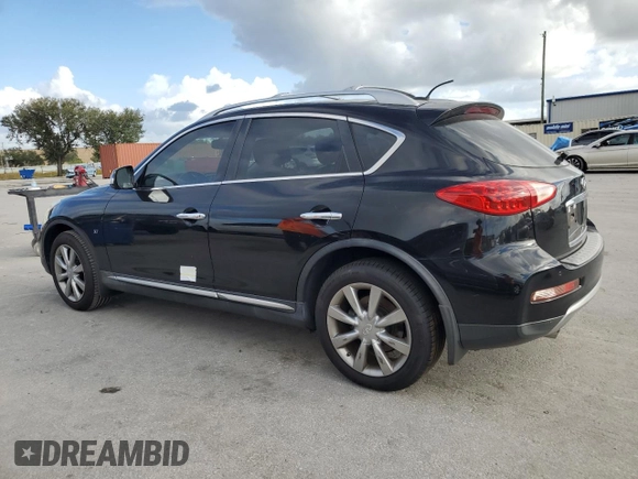 2017 Infiniti QX50 with VIN JN1BJ0RP7HM386591, listed as a Copart auction lot 77213804 with 0 mi miles and Salvage Title. Bid and sale history available at carsss.com. Image 2.
