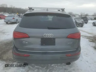 2015 Audi Q5 Premium Plus with VIN WA1LFAFP3FA146489, listed as a Copart auction lot 41491665 with 105,795 mi miles and Salvage title. Bid and sale history available at DreamBid. Image 6.