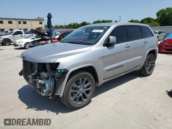 2018 Jeep Grand Cherokee Laredo with VIN 1C4RJFAG4JC272683, listed as a Copart auction lot 56823455 with 122,778 mi miles and Salvage title. Bid and sale history available at DreamBid. Image 1.