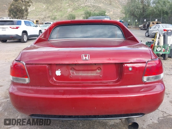 1995 Honda del Sol S with VIN JHMEG1144SS003580, listed as a IAAI auction lot 41701598 with 276,749 mi miles. Bid and sale history available at carsss.com. Image 16.