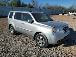 2014 Honda Pilot EX-L with VIN 5FNYF4H51EB033901, listed as a Copart auction lot 50023165 with 79,286 mi miles and Salvage Title. Bid and sale history available at DreamBid. Image 4.