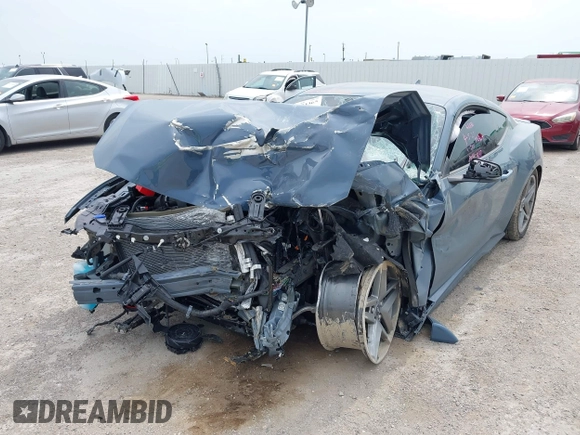 2024 Ford Mustang EcoBoost with VIN 1FA6P8TH0R5146426, listed as a IAAI auction lot 42074365 with 6,726 mi miles and . Bid and sale history available at DreamBid. Image 6.