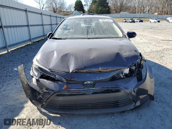 2023 Toyota Corolla Hybrid LE with VIN JTDBCMFE0PJ008775, listed as a Copart auction lot 46623435 with 51,659 mi miles and Salvage Title. Bid and sale history available at carsss.com. Image 5.