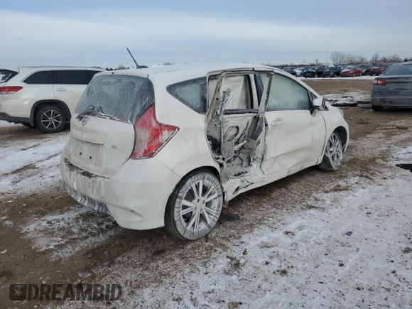 2017 Nissan Note SL with VIN 3N1CE2CPXHL374930, listed as a Copart auction lot 42315365 with 46,363 mi miles and Salvage title. Bid and sale history available at DreamBid. Image 3.