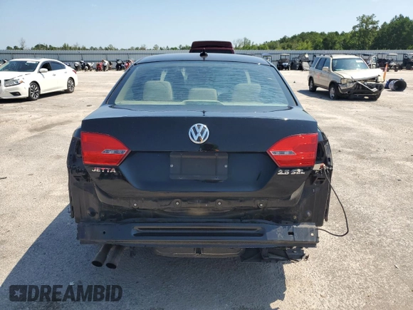 2011 Volkswagen Jetta SEL with VIN 3VWLX7AJ4BM038952, listed as a Copart auction lot 61902015 with 163,022 mi miles and Salvage title. Bid and sale history available at DreamBid. Image 6.