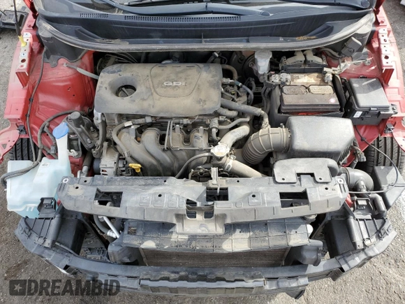 2017 Kia Rio LX with VIN KNADM4A39H6072634, listed as a Copart auction lot 47130575 with 67,465 mi miles and Salvage Title. Bid and sale history available at carsss.com. Image 12.