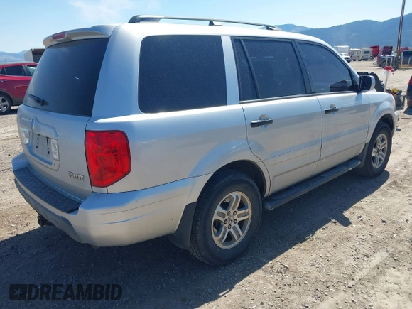 2003 Honda Pilot EX with VIN 2HKYF185X3H602354, listed as a IAAI auction lot 42151828 with 210,440 mi miles and . Bid and sale history available at DreamBid. Image 4.