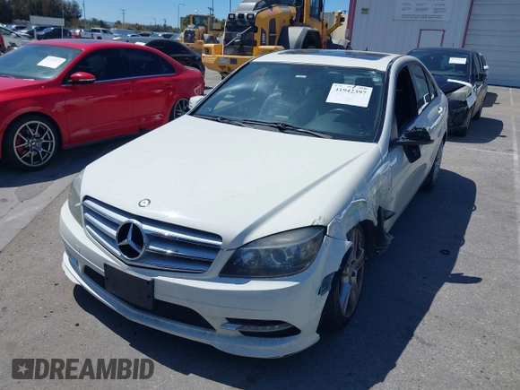 2011 Mercedes-Benz C-Class C 300 Sport with VIN WDDGF8BB4BA498815, listed as a IAAI auction lot 41942397 with 198,238 mi miles. Bid and sale history available at carsss.com. Image 17.