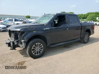 2019 Ford F-150 XL with VIN 1FTEW1EP8KFB62202, listed as a Copart auction lot 58601565 with 86,440 mi miles and Clean title. Bid and sale history available at DreamBid. Image 1.