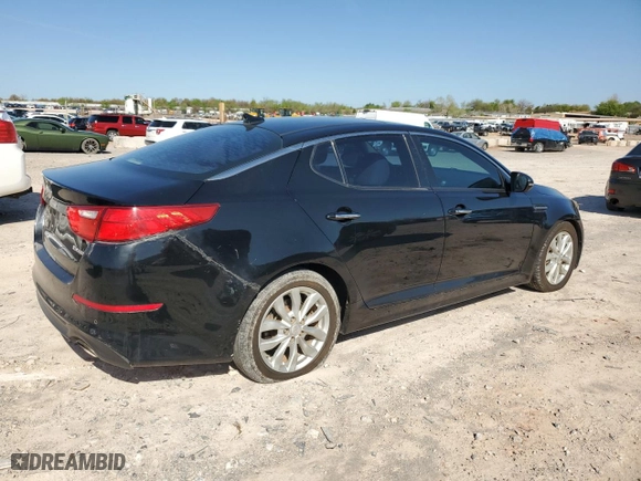 2014 Kia Optima EX with VIN 5XXGN4A73EG269568, listed as a Copart auction lot 52428865 with 173,076 mi miles and Clean Title. Bid and sale history available at carsss.com. Image 3.