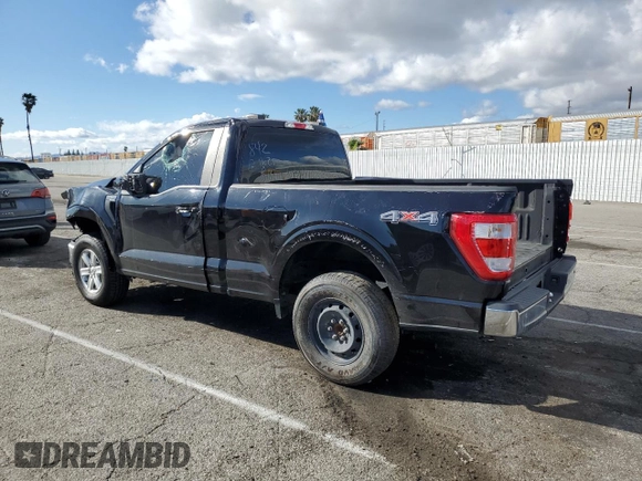 2022 Ford F-150 XL with VIN 1FTMF1E53NKD41365, listed as a Copart auction lot 49079805 with 26,412 mi miles and Salvage Title. Bid and sale history available at DreamBid. Image 2.