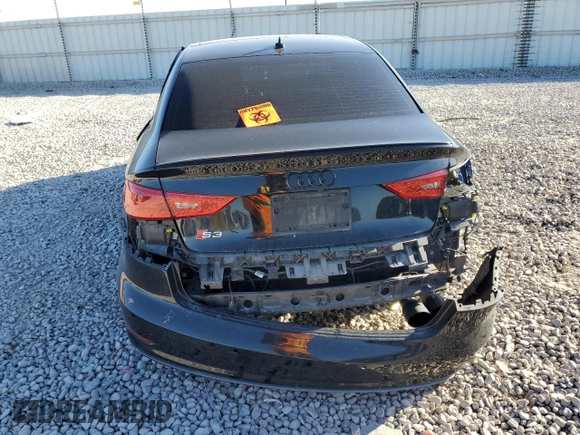 2016 Audi S3 Premium Plus with VIN WAUB1GFF5G1072288, listed as a Copart auction lot 72382673 with 0 mi miles. Bid and sale history available at carsss.com. Image 6.