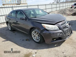 2013 Chevrolet Malibu LT with VIN 1G11C5SA0DF315858, listed as a Copart auction lot 50637575 with 127,056 mi miles and Salvage Title. Bid and sale history available at DreamBid. Image 4.