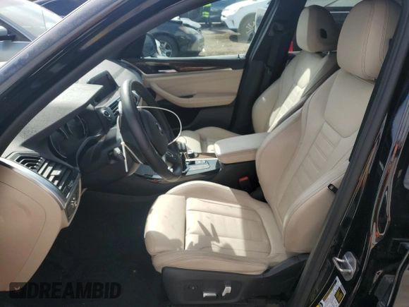 2019 BMW X3 sDrive30i with VIN 5UXTR7C52KLR51402, listed as a Copart auction lot 54653295 with 58,457 mi miles and Clean Title. Bid and sale history available at DreamBid. Image 7.