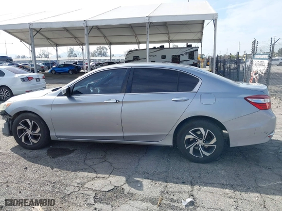 2017 Honda Accord Sedan LX with VIN 1HGCR2F30HA284608, listed as a IAAI auction lot 41808285 with 165,120 mi miles. Bid and sale history available at carsss.com. Image 14.