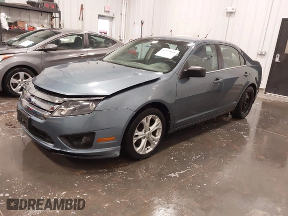 2012 Ford Fusion SE with VIN 3FAHP0HA8CR415136, listed as a IAAI auction lot 41923058 with 192,328 mi miles. Bid and sale history available at carsss.com. Image 18.