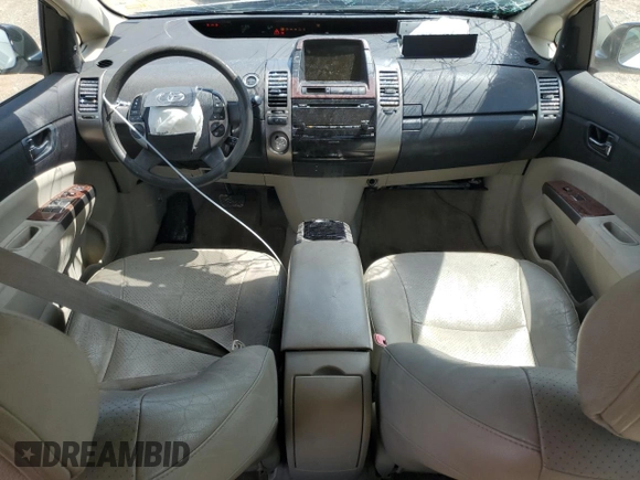 2007 Toyota Prius with VIN JTDKB20U877658975, listed as a Copart auction lot 59971395 with 155,707 mi miles and Salvage title. Bid and sale history available at DreamBid. Image 8.