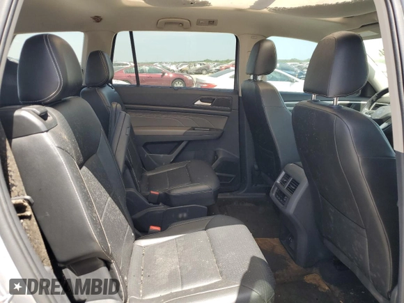 2022 Volkswagen Atlas 3.6L V6 SEL R-Line with VIN 1V2AR2CA2NC505987, listed as a Copart auction lot 61522024 with 57,703 mi miles and Salvage Title. Bid and sale history available at carsss.com. Image 11.