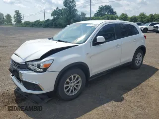 2017 Mitsubishi Outlander Sport ES with VIN JA4AH3AU1HZ609390, listed as a Copart auction lot 62278365 with 128,171 mi miles and Salvage title. Bid and sale history available at DreamBid. Image 1.
