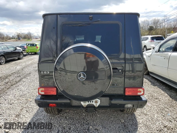 2015 Mercedes-Benz G-Class G 63 AMG with VIN WDCYC7DF8FX234933, listed as a Copart auction lot 49790625 with 53,467 mi miles and Salvage Title. Bid and sale history available at carsss.com. Image 6.