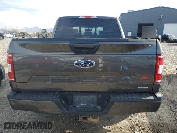 2018 Ford F-150 XL with VIN 1FTEW1EG9JKF38573, listed as a Copart auction lot 43364865 with 82,392 mi miles and Salvage Title. Bid and sale history available at DreamBid. Image 6.