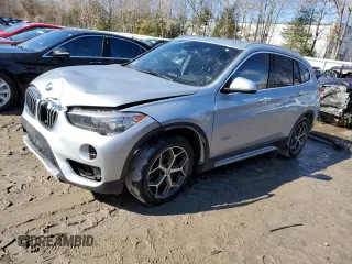 2018 BMW X1 xDrive28i with VIN WBXHT3C34J5K31492, listed as a Copart auction lot 46688955 with 168,318 mi miles and Non Repairable. Bid and sale history available at carsss.com. Image 1.