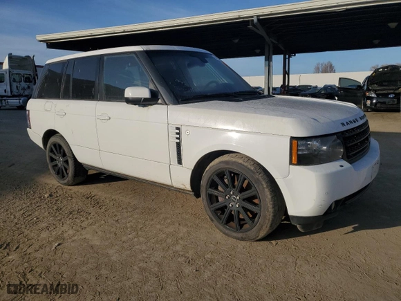 2012 Land Rover Range Rover SC with VIN SALMF1E40CA383009, listed as a Copart auction lot 50102045 with 97,879 mi miles and Clean Title. Bid and sale history available at carsss.com. Image 4.