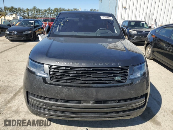 2023 Land Rover Range Rover SE z VIN SALKP9E70PA031776, wystawiony jako Copart lot #47582265 z przebiegiem Nie podano mil oraz Szkoda całkowita • Salvage title. Historia ofert i sprzedaży dostępna na DreamBid. Obrazek 5.