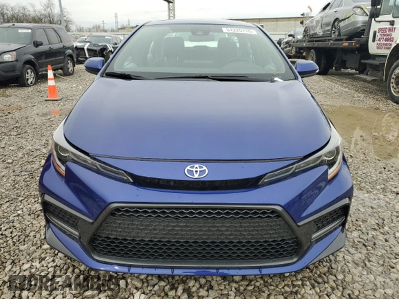 2022 Toyota Corolla SE with VIN 5YFS4MCE1NP117398, listed as a Copart auction lot 51220755 with 31,679 mi miles and Salvage Title. Bid and sale history available at carsss.com. Image 5.