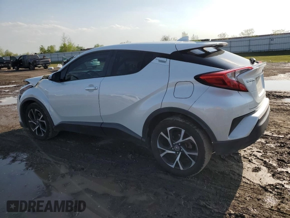 2018 Toyota C-HR XLE with VIN NMTKHMBX0JR011838, listed as a Copart auction lot 50457495 with 108,585 mi miles and Salvage Title. Bid and sale history available at carsss.com. Image 2.